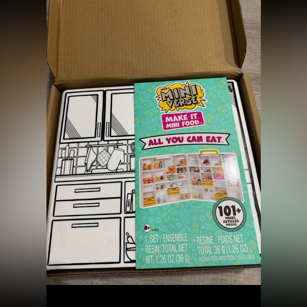 Mini Food Playset Kit - Picture 2 of 9